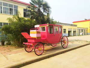 Carruaje Real Clásico de Lujo/Carruaje de Boda con Caballos, Transporte Especial de Baja Velocidad en Oferta - Product Image 5