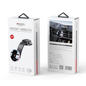 Newest Design <strong>Yesido</strong> C292 15W Magnetic Suction Wireless Charging Car Holder Wireless Phone Charger Holders - Product Image 6