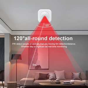 Tuya Mini Square Zigbee PIR Motion Sensor Can Form Linkage <strong>Scenes</strong> Check the Status Any Time 120&deg; <strong>Detection</strong> Works With Smart Life - Product Image 5