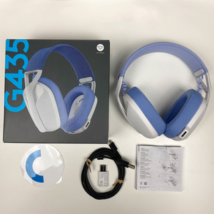 Casque de jeu sans fil <span class=keywords><strong>G435</strong></span> Rgb USB Type C, réalité virtuelle, son stéréo portable, son surround, écouteurs pour Logitech - Product Image 3