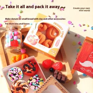 ชุดบรรจุภัณฑ์ทำมือสำหรับเด็กและผู้ใหญ่ทำด้วยมือขนาดเล็กสำหรับอาหารและการเล่นทำด้วยมือขนาดเล็กเค้กปั้นหุ่น - Product Image 4