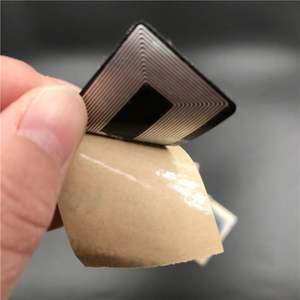 Étiquette RFID GSC 38X25mm à longue portée de lecture, ISO 15693, noire, en PET - Product Image 4