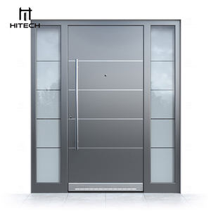 Puerta <span class=keywords><strong>Principal</strong></span> <span class=keywords><strong>de</strong></span> Acero Inoxidable <span class=keywords><strong>de</strong></span> Alta Tecnología, Puerta <span class=keywords><strong>de</strong></span> <span class=keywords><strong>Entrada</strong></span>, Otras <span class=keywords><strong>Puertas</strong></span>, <span class=keywords><strong>Diseño</strong></span> <span class=keywords><strong>de</strong></span> Puerta Pivotante con Cerradura Inteligente - Product Image 4