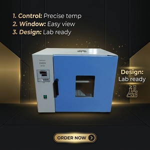 Four de séchage industriel numérique à air chaud et à circulation sous vide pour laboratoire, en acier inoxydable, personnalisation OEM, garantie 1 an - Product Image 5