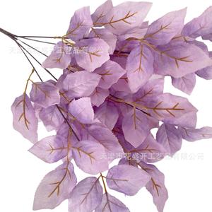 Artificial Rose And Grape Leaves Bouquet MGY 01 <b>Silk</b> <b>Flower</b> High Simulation Wedding Home Decor - Product Image 5
