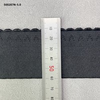 Bande élastique jacquard personnalisée en nylon picot de haute qualité avec logo, accessoires vestimentaires décoratifs pour lingerie YUYONG