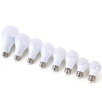 Ampoule LED A60 en matériau PC de 5W à 22W avec culot B22/E27 pour l'éclairage résidentiel Skd CKD ODM