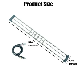 <span class=keywords><strong>1</strong></span>:<span class=keywords><strong>87</strong></span> ho quy mô 50cm theo dõi mô hình phụ kiện mang Con lăn theo dõi 8-bánh Xe Đào tạo - Product Image 3