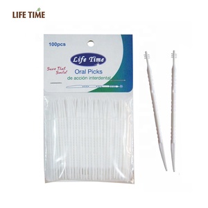 Stuzzicadenti Interdentali 2in1 Usa e Getta <span class=keywords><strong>per</strong></span> Igiene Orale da Viaggio, 50 Pezzi in Plastica <span class=keywords><strong>per</strong></span> Conservazione in Porta <span class=keywords><strong>Pranzo</strong></span> - Product Image 5