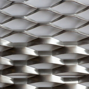 Tùy Chỉnh Kim Cương Hình Dạng Mở Rộng Kim Loại Lưới Cửa Sổ Nướng Thiết Kế Tấm Cho BBQ Nướng - Product Image 1