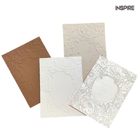 Moule à relief floral, texture, clip, gabarit concave-convexe, impression en relief 3D, matériel pour artisanat papier