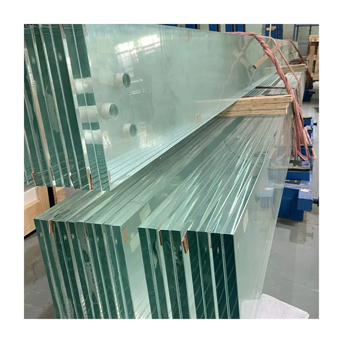 Shenzhen Glas Originele Fabriek Exporteert Grote Partitie Extra Groot Formaat Gehard Glas