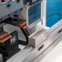Prensa Plegadora Eléctrica CNC Mini LB 12T 600mm, Dobladora de Precisión para Chapa Delgada de Acero y Cobre