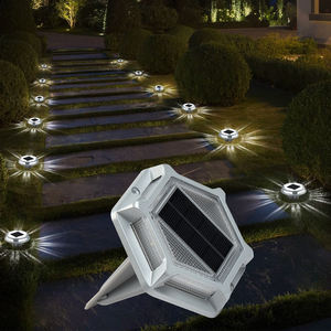 Уличные лестные огни водонепроницаемые Ландшафтные светодиодные Подземные Светильники солнечные настенные светильники - Product Image 1