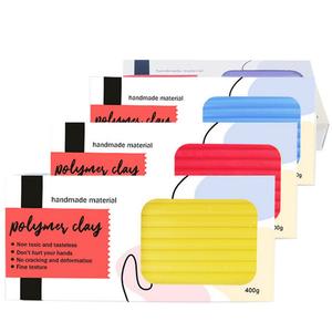 Penjualan Panas 400g Set Tanah Liat Polimer Buatan Tangan yang Dipanggang di Oven, Tidak Beracun, Mainan Edukatif - Product Image 5