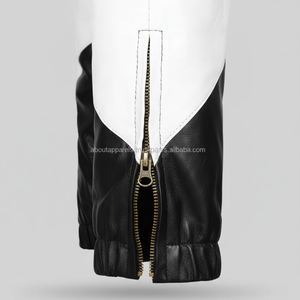 กางเกงจ็อกเกอร์หนังแกะสำหรับเด็กผู้หญิง, กางเกงลำลองฤดูหนาวกันน้ำกันรอยยับเอวต่ำแบบถัก - Product Image 1