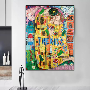 Trừu tượng graffiti <span class=keywords><strong>Pop</strong></span> nghệ thuật chân dung áp phích in <span class=keywords><strong>Canvas</strong></span> bức tranh nổi tiếng tường Hình ảnh trang trí nội thất tác phẩm nghệ thuật sơn dầu - Product Image 5