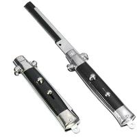 Échantillon Gratuit : Peigne Pliant pour Hommes, Couteau de Poche, Peigne Tondeuse à Cheveux Pliable, Brosse, Design Papillon, Accessoires Métalliques Artisanaux