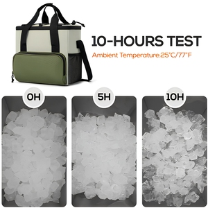 <span class=keywords><strong>Sac</strong></span> isotherme de pique-nique portable OEM ODM personnalisé avec logo, grande capacité, étanche, <span class=keywords><strong>pour</strong></span> le transport de vin, de boissons et d'aliments - Product Image 3