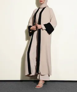 Длинная хлопковая туника на заказ, вечернее Формальное элегантное мусульманское платье для девочек, женские повседневные платья больших размеров