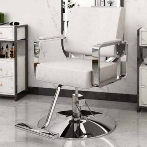 Silla de Estilismo Hidráulica Reclinable y Ajustable para Salón de Belleza, Silla de Barbería, Venta al Por Mayor Zs - Product Image 4