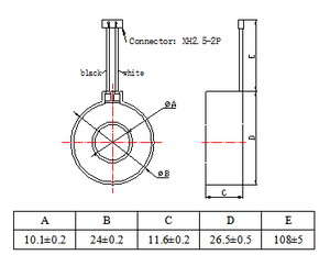 Zentar Precisão Transformador Atual PCT226 Mini Transformador Atual 10mm Buraco - Product Image 5