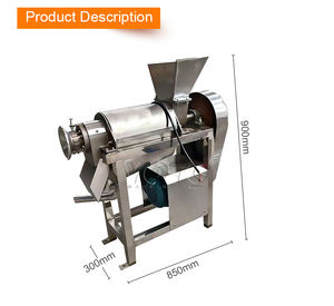 Machine industrielle de pressage et de pulpage de fruit de la passion avec moteur 220V, haute productivité - Product Image 3