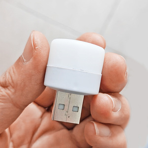Round Mini <b>Night</b> <b>Light</b>, Modern Minimalist Creative <b>USB</b> Round <b>Light</b>, Portable Bedside Bedroom Lighting Ambient <b>Light</b> - Product Image 4