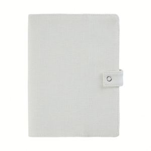 Couverture de livre en lin artisanale personnalisée A5, supports vierges pour sublimation, pour l'automobile et les cadeaux promotionnels avec logo - Product Image 1
