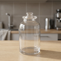 Bouteille de parfum de Chine Bouteille d'huile cosmétique promotionnelle personnalisée en verre transparent Bouteille de parfum de 100ml