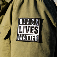 Nouveauté : Patchs brodés 3D, lutte contre le racisme, anti-raciste, patch tissé à repasser, appliqué personnalisé, patchs tissés Black Lives Matter