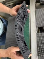Module LED flexible incurvé P2.5, panneau d'affichage LED publicitaire extérieur pour mur vidéo personnalisable et pliable