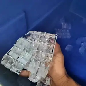 Thương mại 1 tấn Ice Maker Máy 1000kg mỗi ngày cho bar/công nghiệp Cube tubee Ice Máy làm Đức Ice Maker