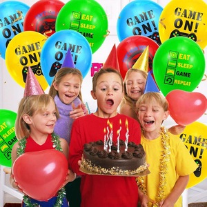 Globos de Látex de 12 Pulgadas al por Mayor, Kit de Fiesta Temática con Números Azules <span class=keywords><strong>para</strong></span> <span class=keywords><strong>Cumpleaños</strong></span> Infantiles - Product Image 2
