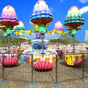 Centro comercial interior para niños, parque temático de atracciones al aire libre, atracción de feria, paseos de carnaval, carrusel divertido, medusas felices a la venta - Product Image 2