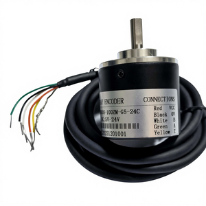 Encoder Rotatorio Incremental GTEACH LPD3806-100ZM-G5-24C, Sensor Óptico de Velocidad de Motor con Eje, Salida Digital Abierta LPD3806 Steppe - Product Image 5