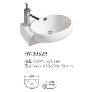 Petit <span class=keywords><strong>lavabo</strong></span> <span class=keywords><strong>Lavabo</strong></span> simple <span class=keywords><strong>lavabo</strong></span> suspendu au mur Lavabos de salle de bain en pierre artificielle à surface solide avec appartement - Product Image 6