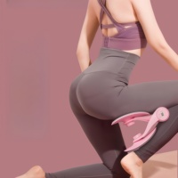 Muskeltrainer Yoga-Trainingsgerät Digitaler Zähler Beckenbodentrainer Mehrwinkel-Verstellbarer Hüftmuskel-Toner Beinschlankheitsgerät