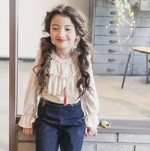 Ropa Infantil Coreana de Moda para Niñas al por Mayor 2017, Camisa para Niños - Product Image 2