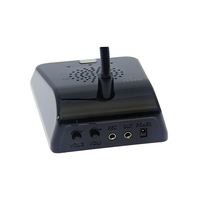 Sistema de Intercomunicación de Ventana Manos Libres para Oficina de Boletos con Audio Bidireccional