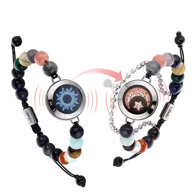 Wholesale Totwoo Fashion Natural Stone Beaded Bracelets Personalized Friendship Gift Birthday Anniversary Smart Jewelry Supplier
