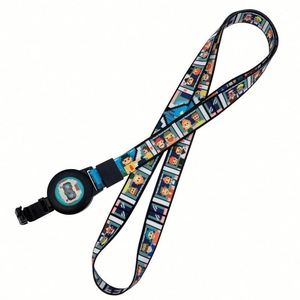 Custom Logo Nylon Fabric Neck Strap Durable Polyester <b>Hook</b> for Events Trade Shows Corporate Branding Promotional Lanyards - Product Image 6