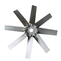 900mm Durchmesser 68640m/h Axiallüfter-Laufrad Aluminiumlegierung Schaufeln für Zentralklimaanlagen-Lüfter