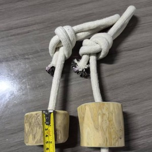 Eco-Friendly Modern <strong>Dog</strong> <strong>Chew</strong> <strong>Toys</strong> Coffee Wood Hemp <strong>Cotton</strong> <strong>Rope</strong> with Natural Teeth Cleaning Interactive Pet <strong>Toy</strong> for <strong>Dogs</strong> - Product Image 4