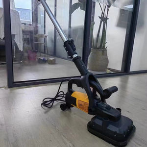 Amoladora automática de suelo de hormigón de cuatro cabezales de mano de 105mm * 4 al por mayor con componente de motor central - Product Image 5