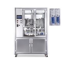 Machine de remplissage spirale automatique TENZ 4 couleurs pour produits de soin hydratants en stick et en pot
