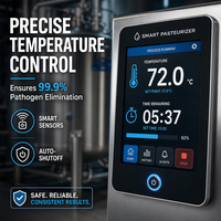 Pasteurisateur Industriel Entièrement Automatique à Haute Productivité en Acier Inoxydable Clé en Main pour la Production de Bière, Boissons, Vin, Bouteilles et Canettes