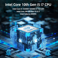 PC Todo en Uno de 23.8 Pulgadas, Intel Core i7, Full HD, Monoblock Empresarial, Win11, WiFi, Cámara, Computadora para Oficina y Escuela