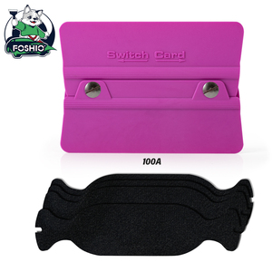 Foshio Logo personalizzato segno strumenti applicazione in vinile tergipavimento finestra oscurante bordo in feltro - Product Image 5