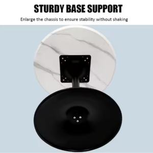 Wholesale Luxury Small Coffee Shop Fast Food Square <b>Table</b> <b>Metal</b> Marble Cafe Commercial Modern Wood Restaurant Furniture <b>Table</b> - Product Image 4